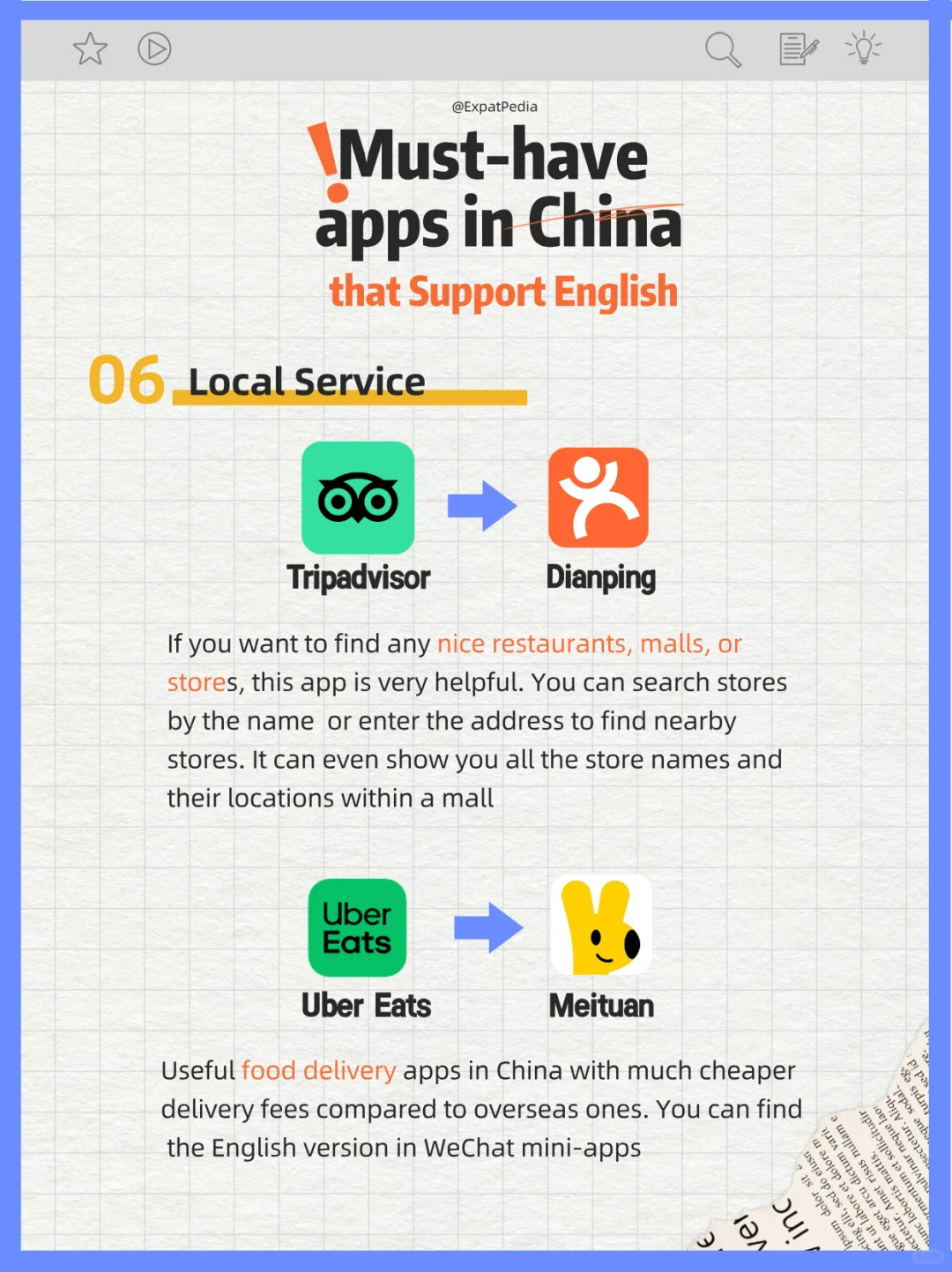 Essential apps for expat