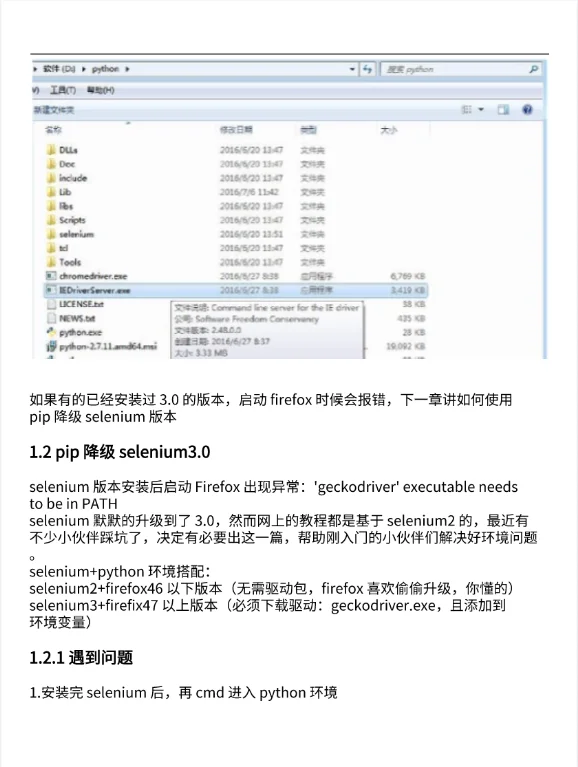 selenium入门到精通-基于Python实战源码