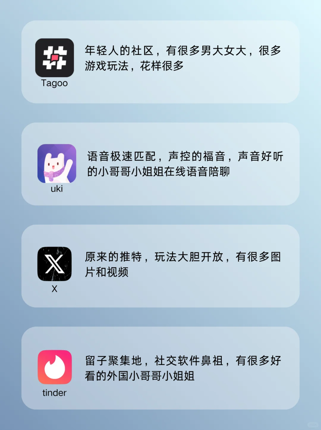 社交软件八年进化史‼️