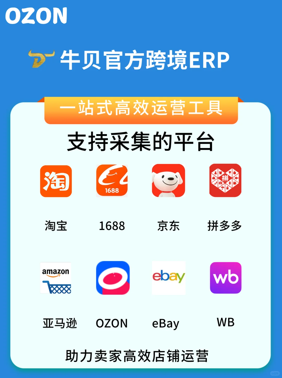 ozon官方选品ERP