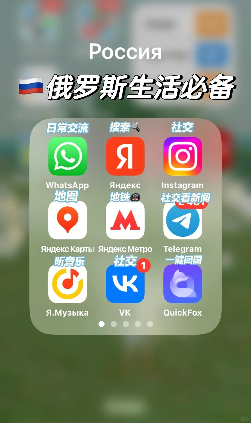 留🇷🇺｜必备Top软件合集（上）