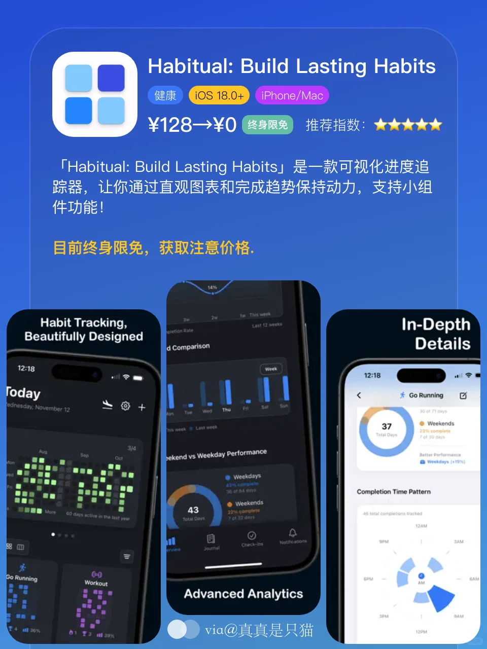 App Store今日限免｜¥515→¥0｜白嫖！