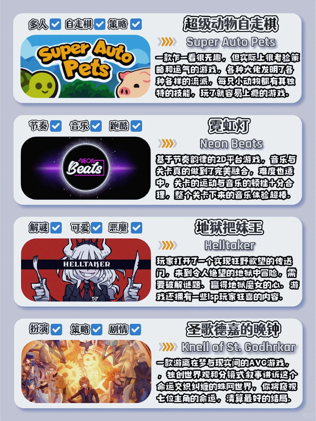 36款低配且免费的steam游戏来了❗❗