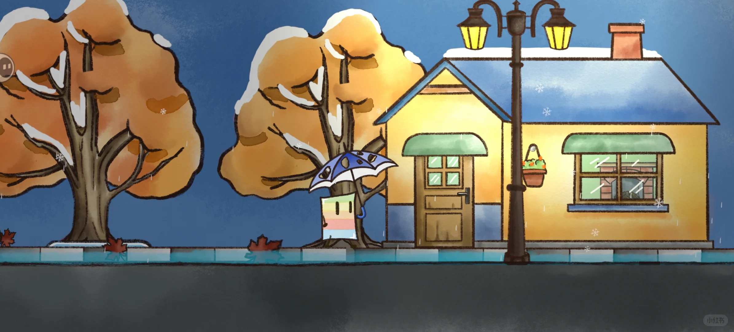 盯了很久的雨天，我终于对你下手了！