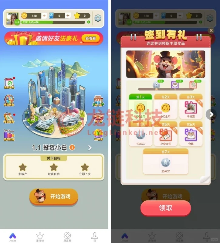 大富翁投资、最佳投资人 [