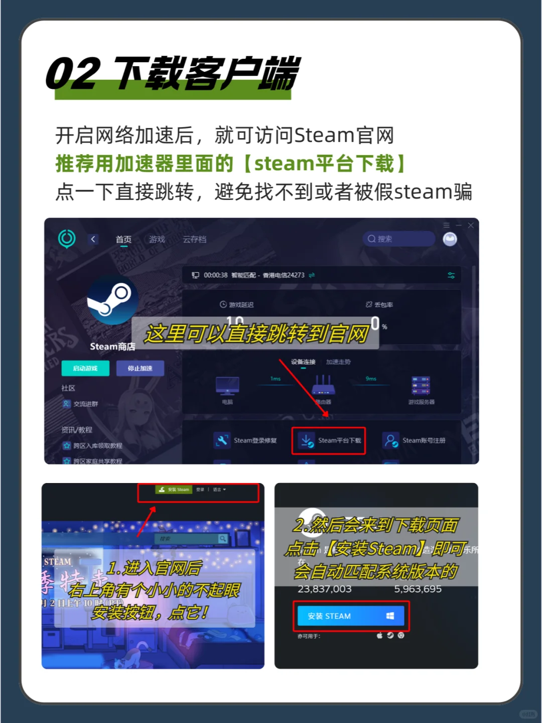 新玩家必看！从下载👉注册👉游戏入库