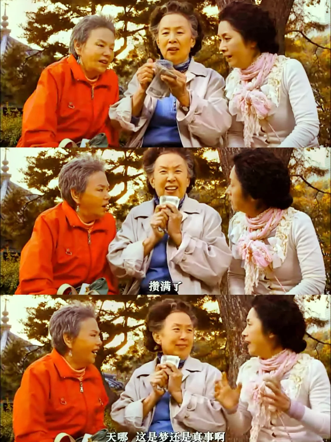 又好笑又好哭的电影！三个奶奶抢🏦！