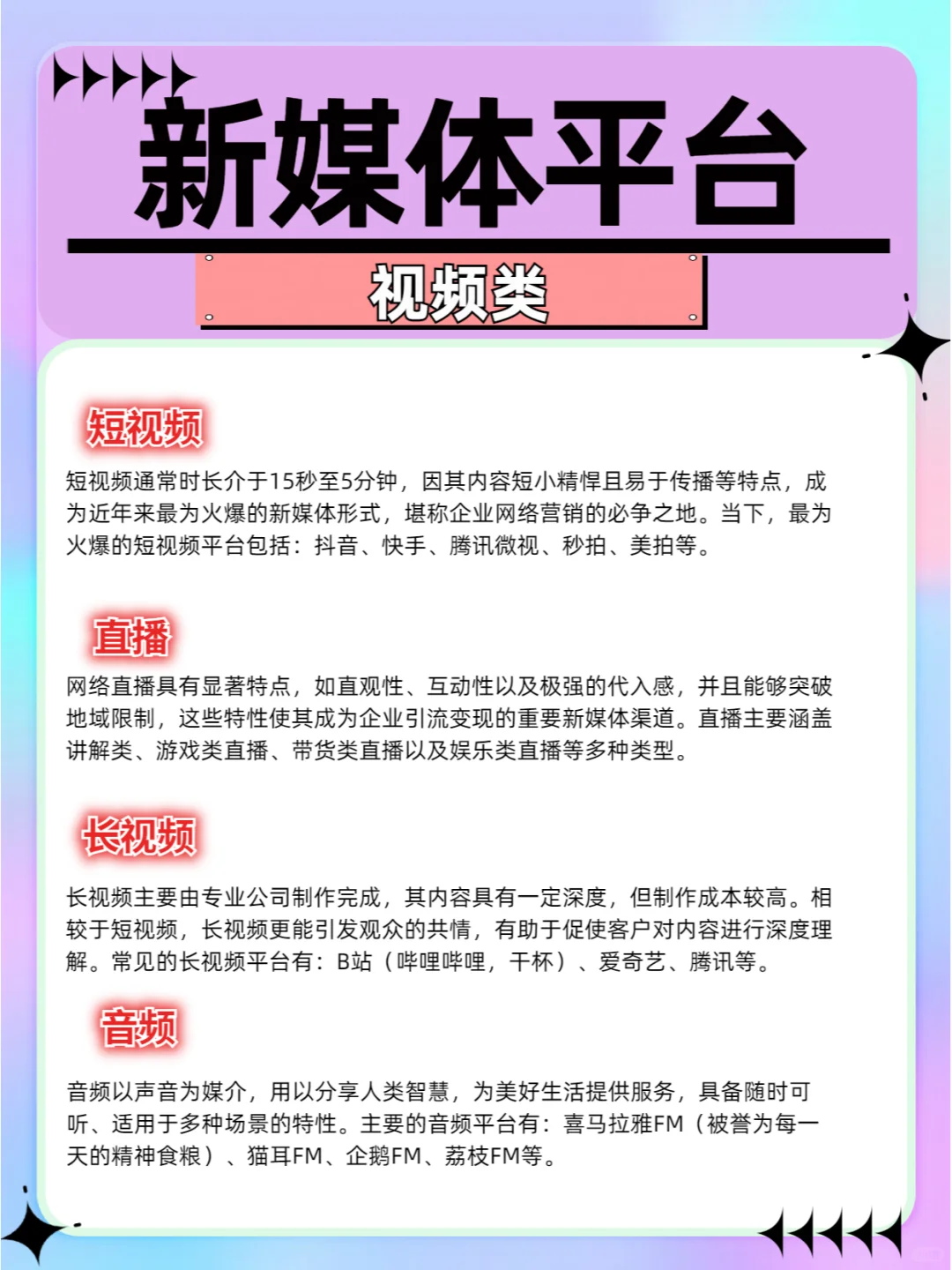 新媒体运营必知📢｜常见平台有哪些？