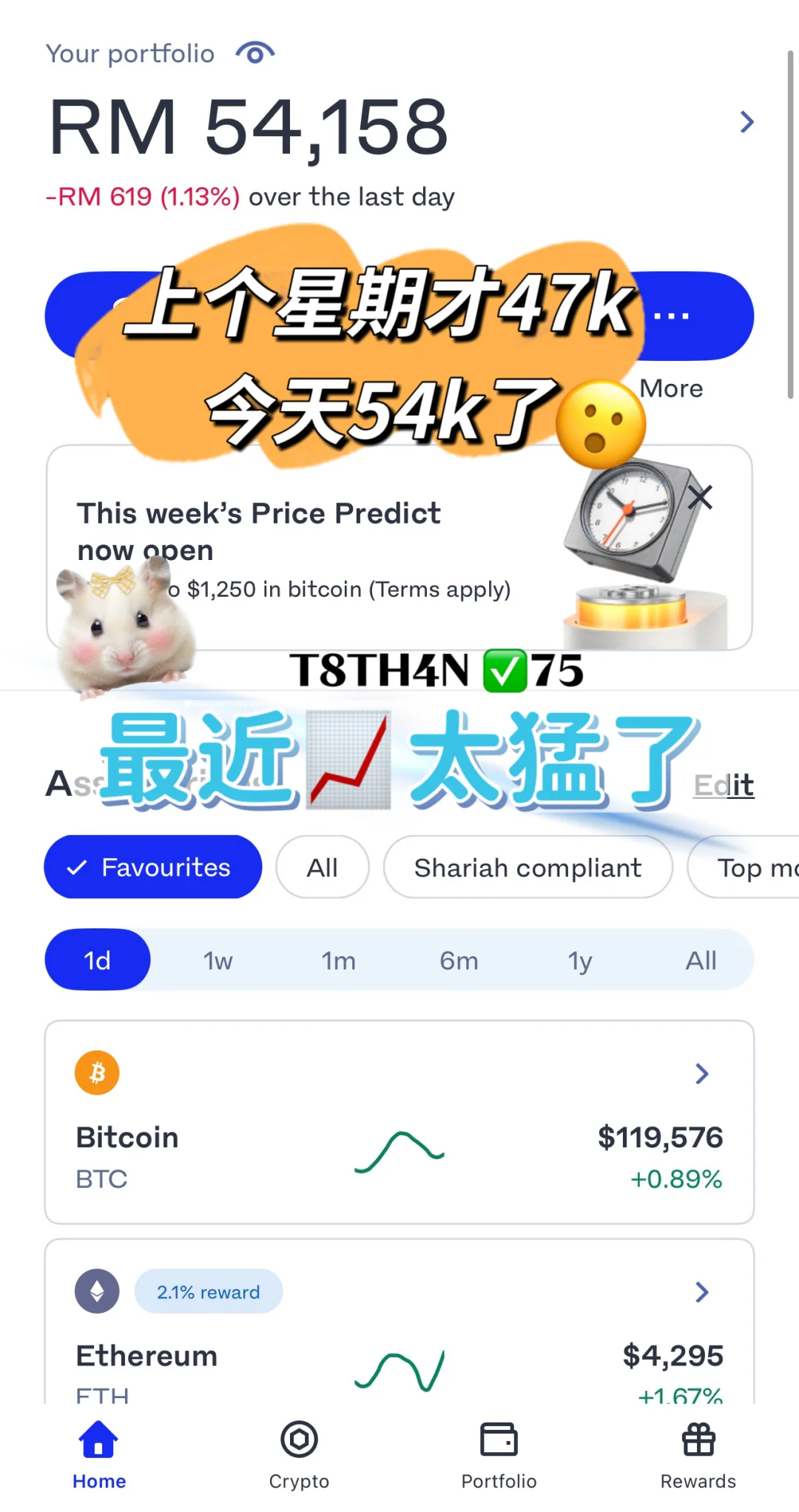 📈一个星期没开App，账号多了7k❗❓