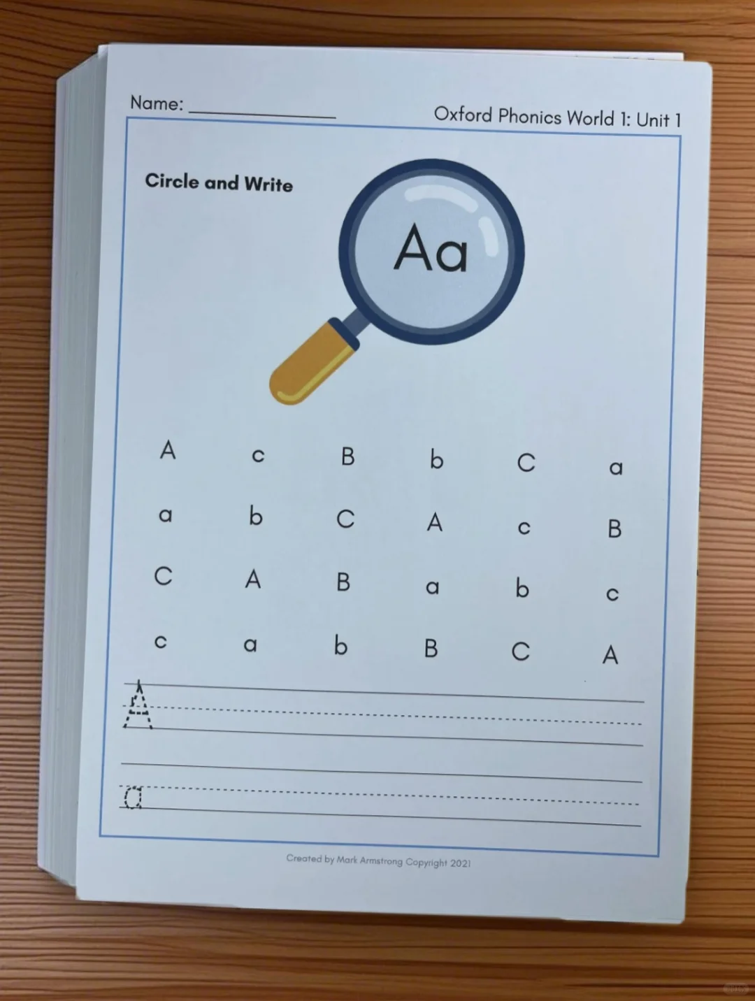 5000页牛津自然拼读游戏作业纸谁还没有？