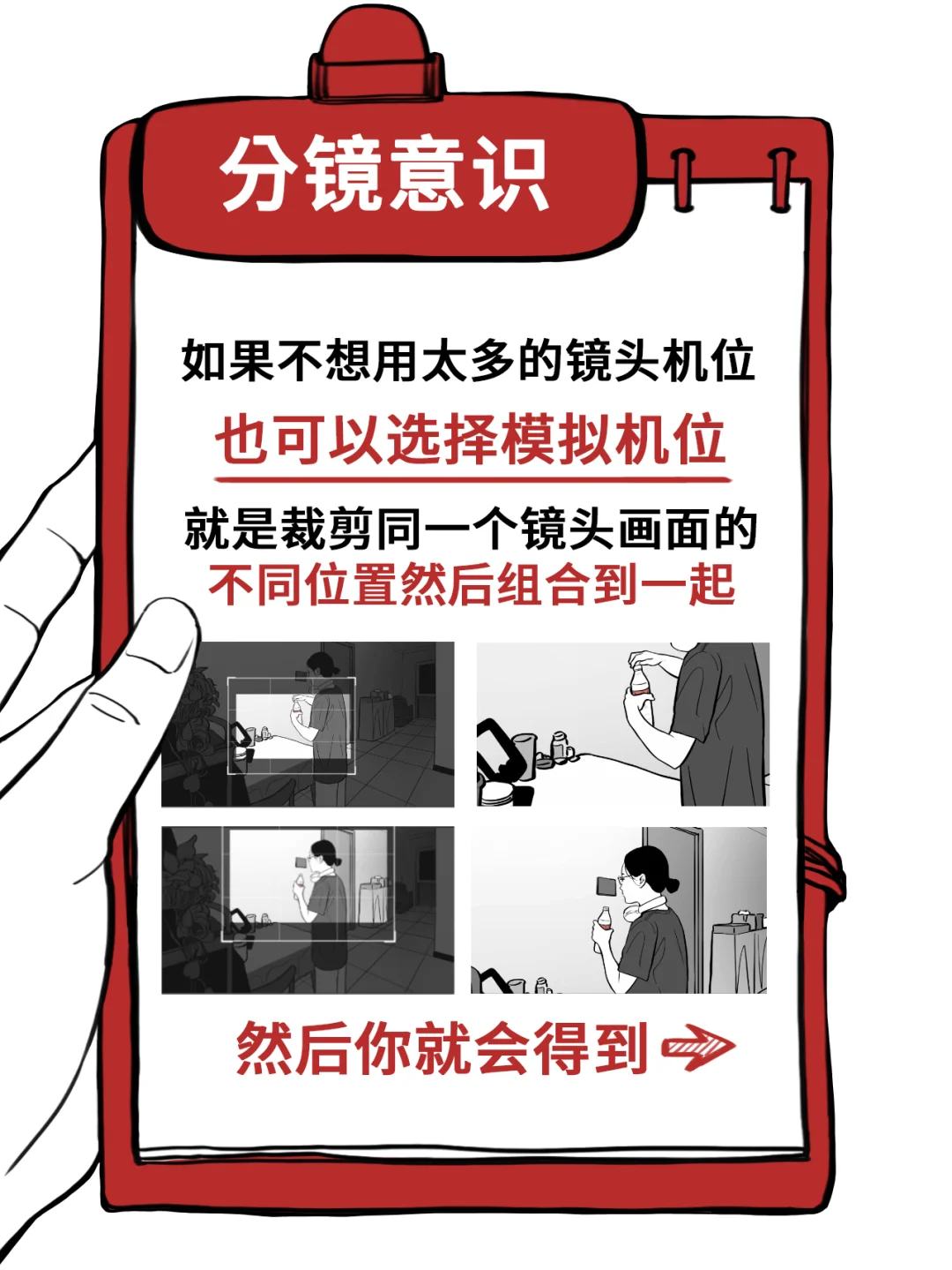 分镜技巧⁶｜1️⃣个万能的分镜公式