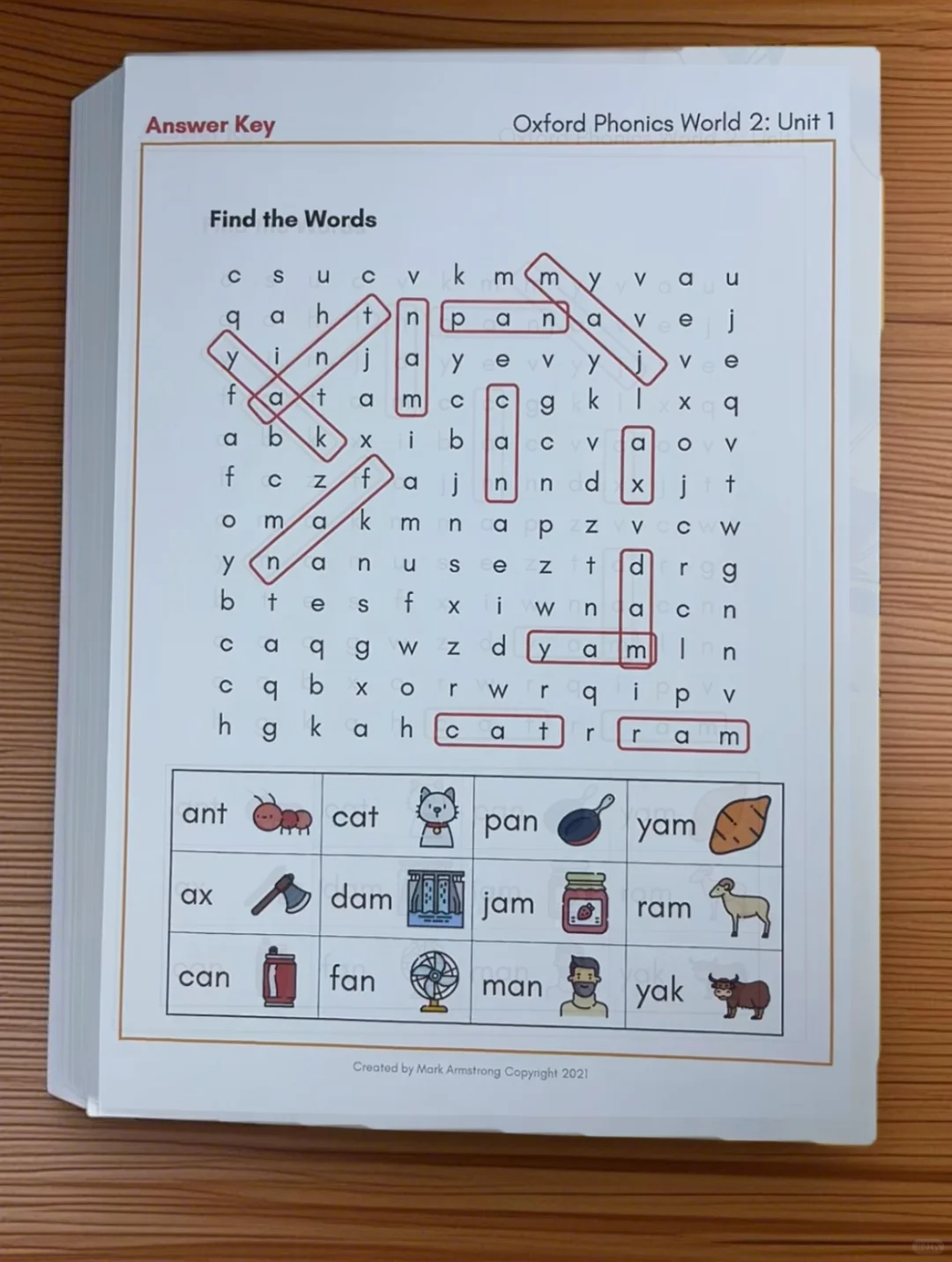 5000页牛津自然拼读游戏作业纸谁还没有？