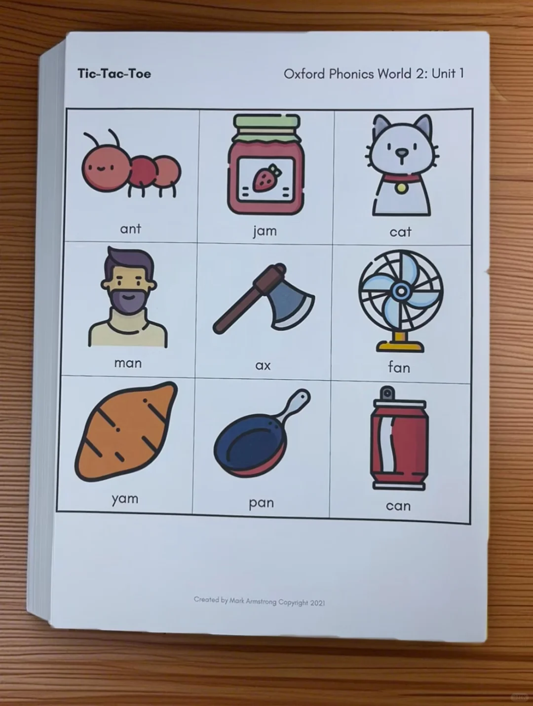 5000页牛津自然拼读游戏作业纸谁还没有？