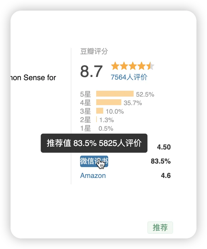 豆瓣评分增强神器来了