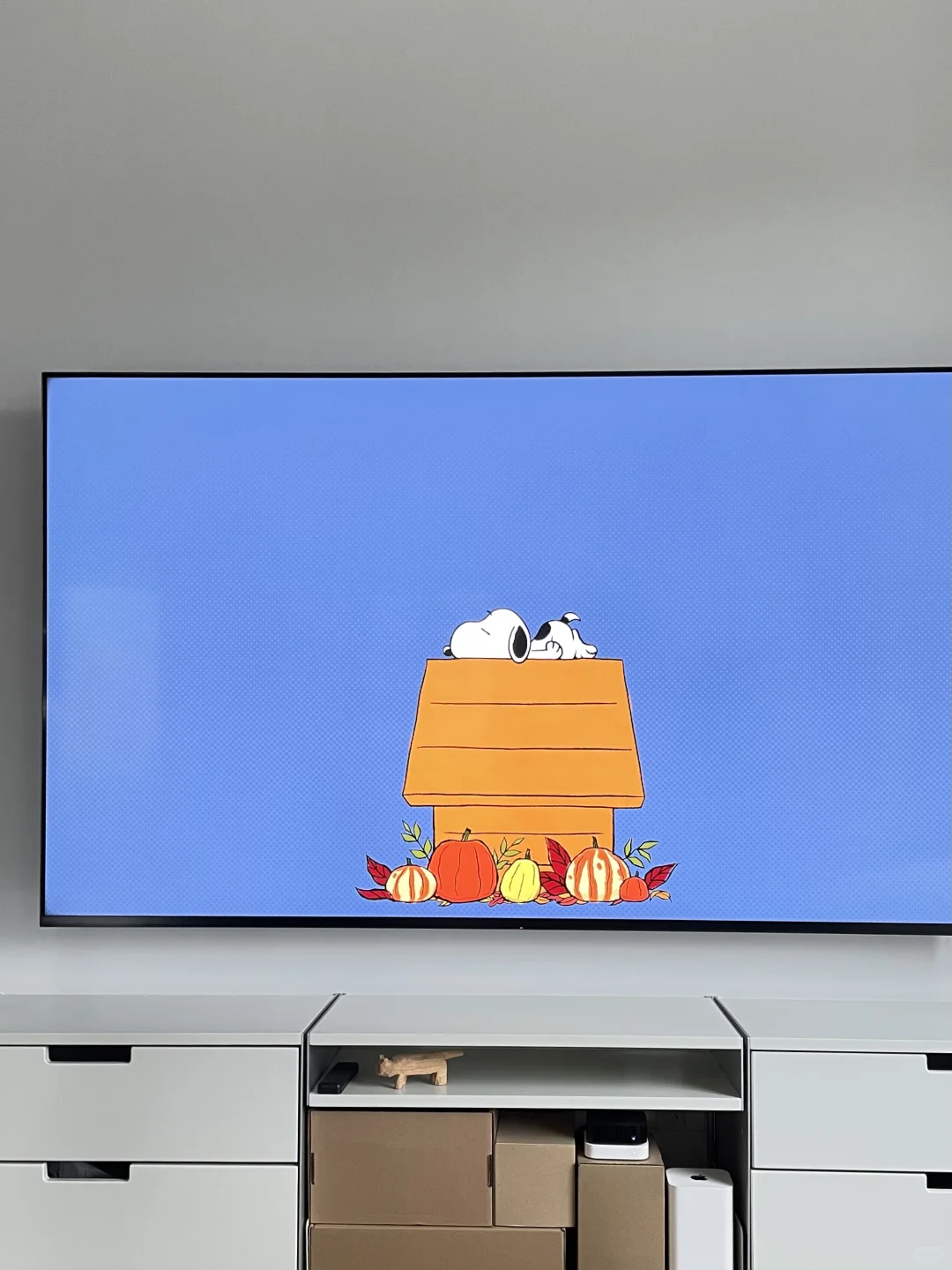 apple TV 史努比屏保来了