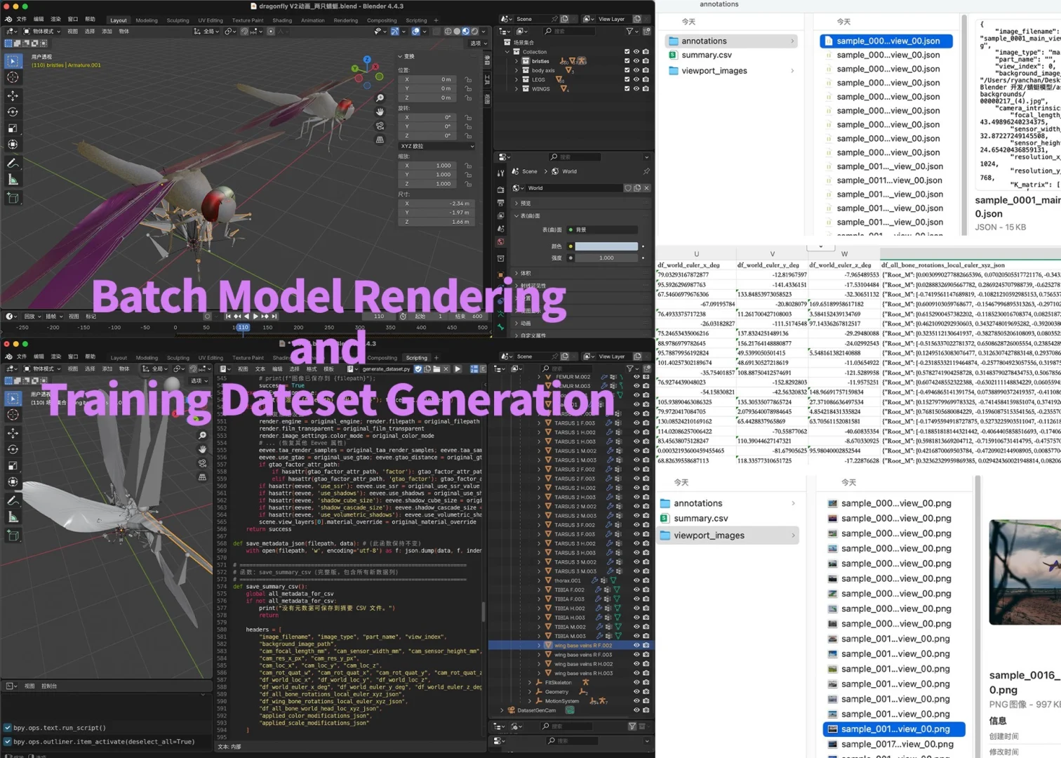 Blender 插件开发｜Blender 脚本定制