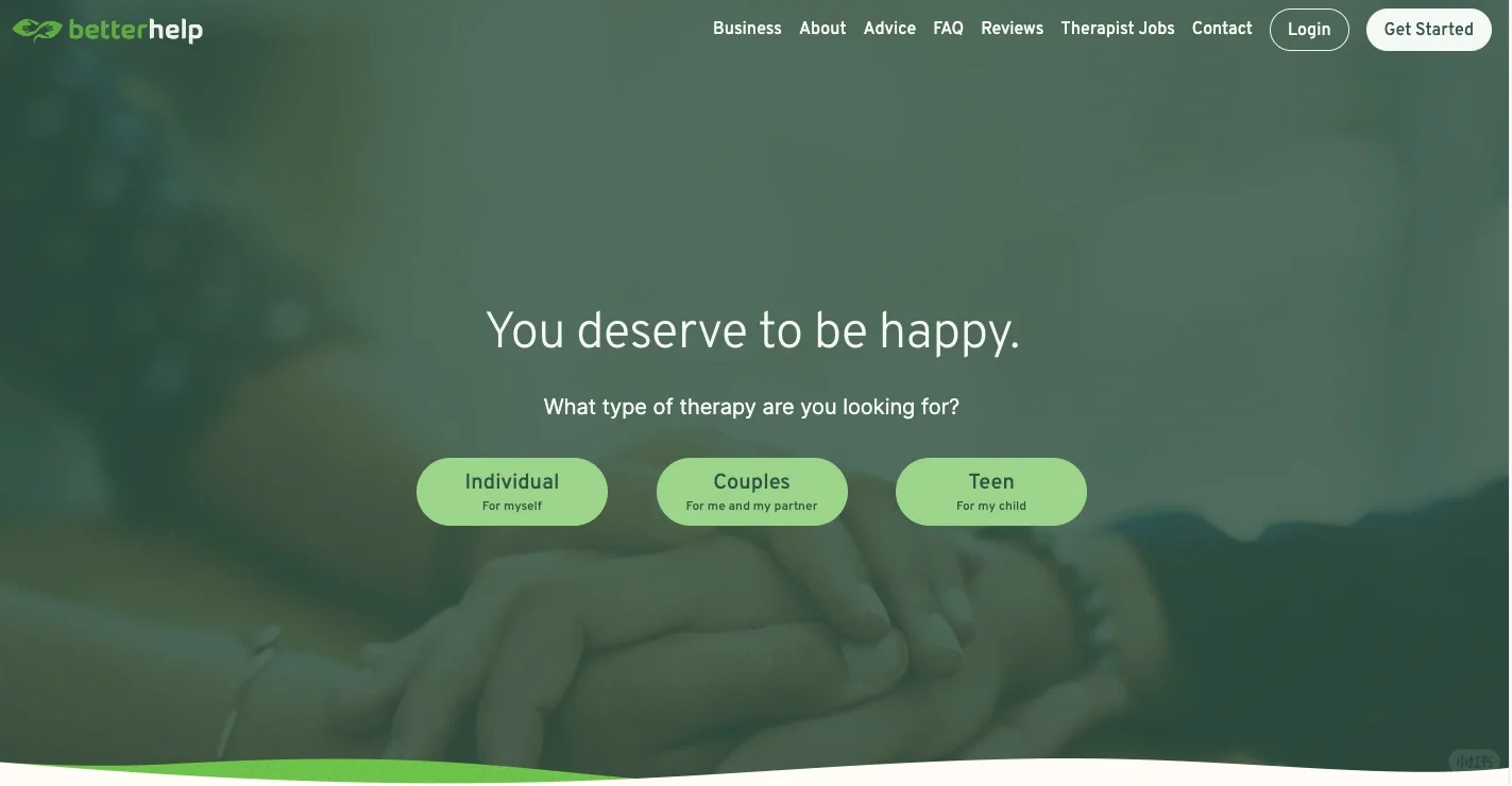 线上心理咨询初体验Better Help