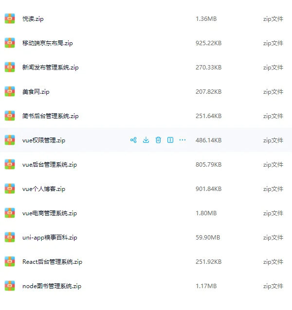 web前端13个练手项目拿走不谢（附源码）