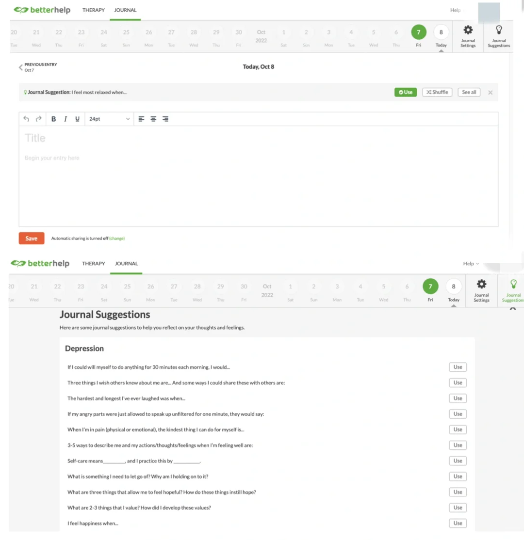 线上心理咨询初体验Better Help