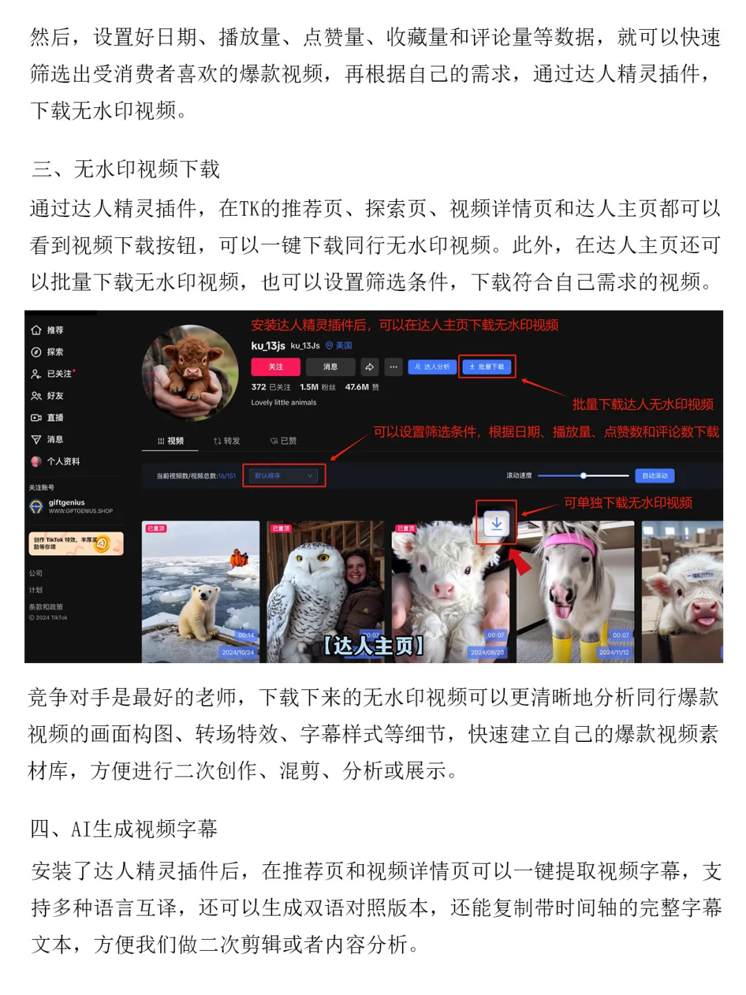 一分钟教会你如何快速制作TK爆款视频🐮