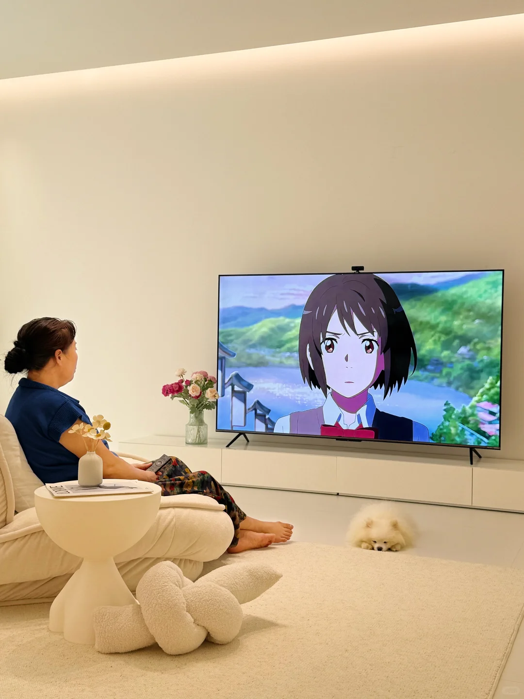 这台电视得到了婆婆的高度认可！