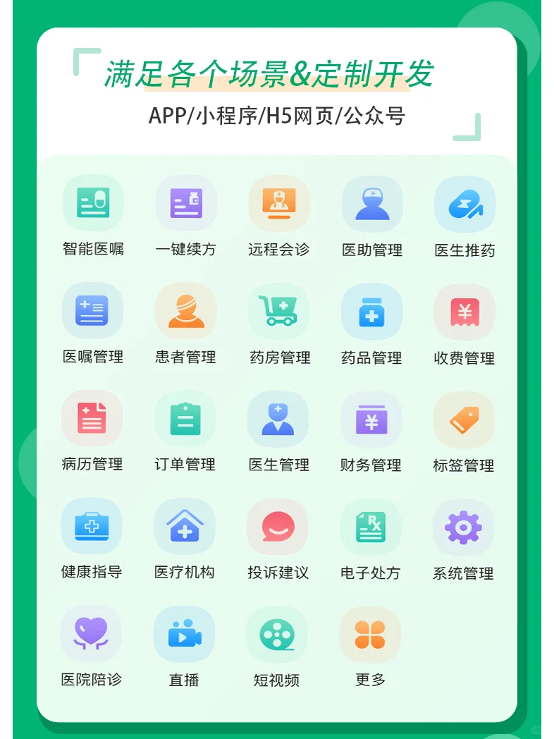 互联网医院软件开发 欢迎大家来找我咨询