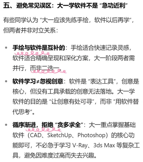 环境设计大一学软件到底有什么用呢？