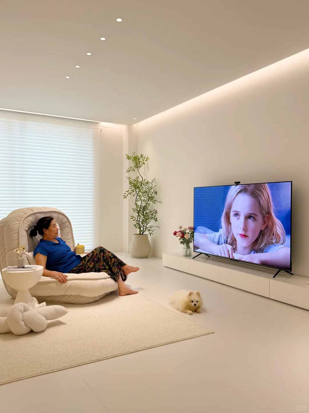 这台电视得到了婆婆的高度认可！