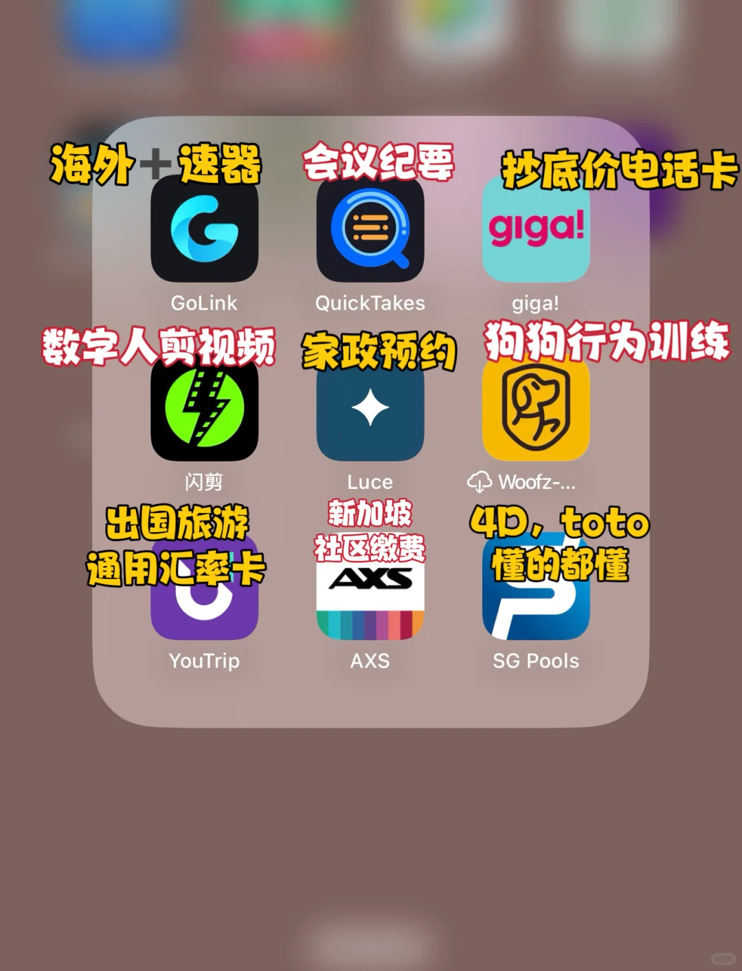 🇸🇬新加坡生活｜这几款实用App一定要知道‼️