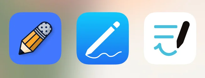 IPAD自用书写笔记app 3个付费软件对比