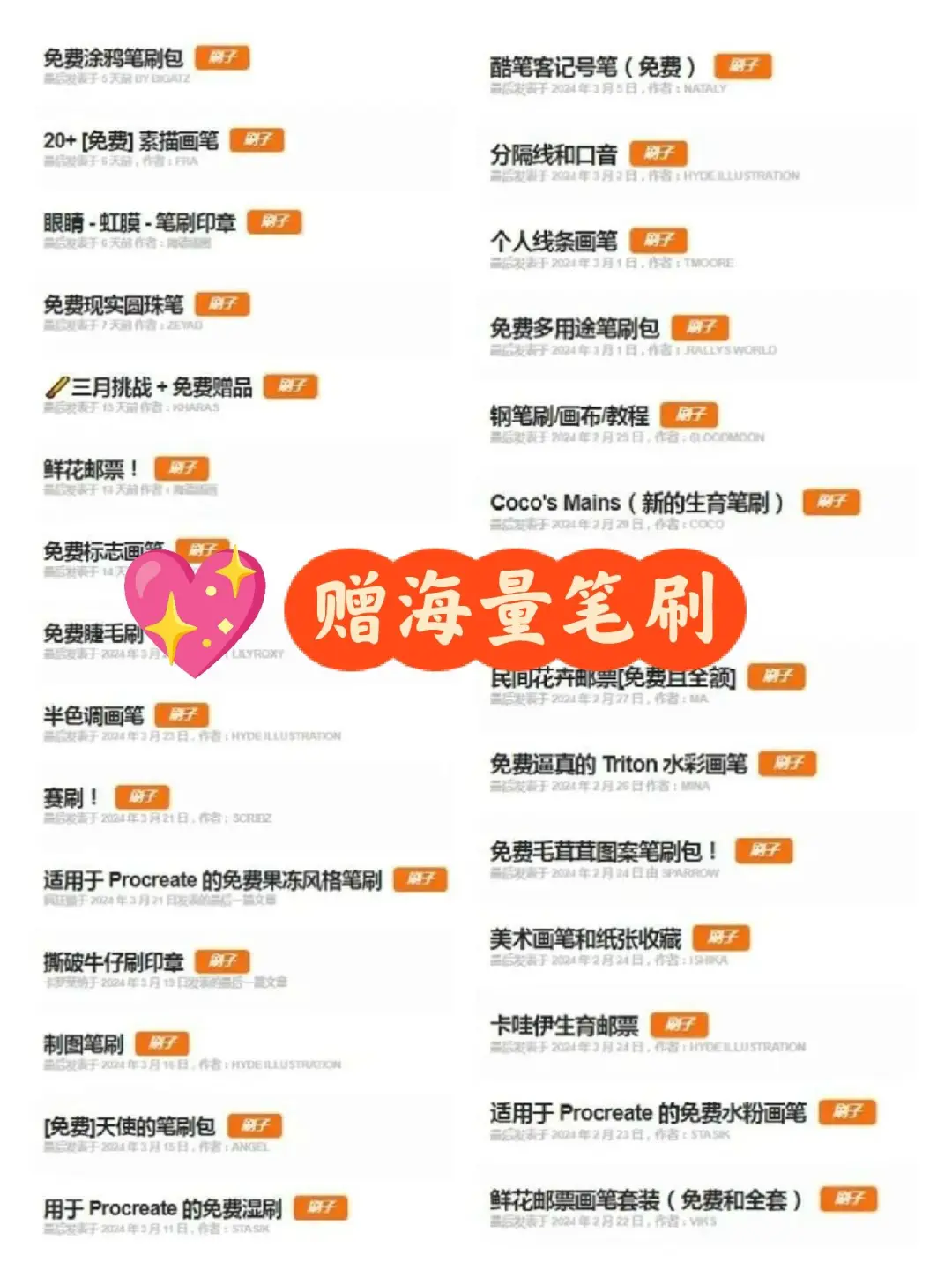 Procreate2025免费版！我给你们弄来了😭