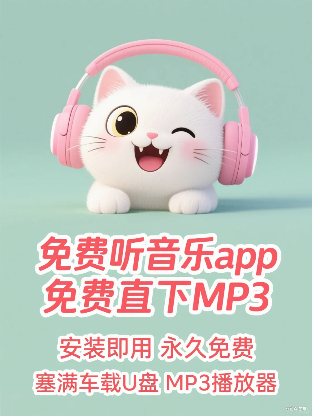 真·免费听歌APP！塞爆你的车载U盘🎵