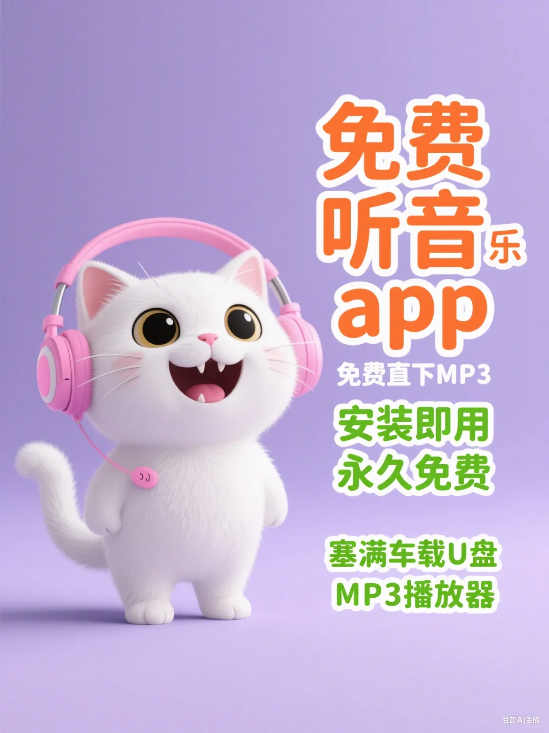 真·免费听歌APP！塞爆你的车载U盘🎵