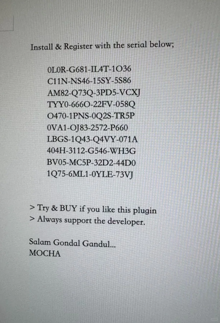 很多人在卖的“假正版”插件是怎么一回事？