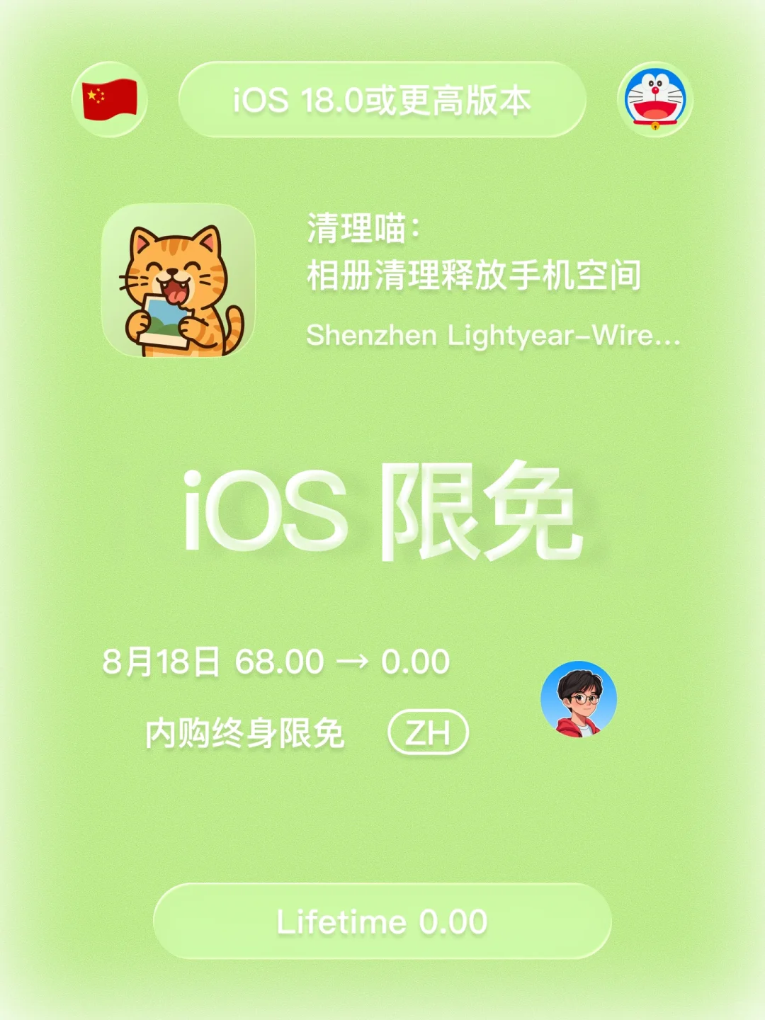 iOS 限免 - 相册清理释放手机空间