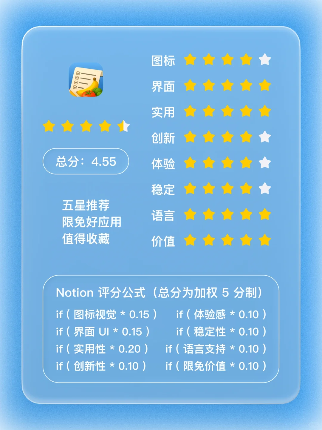 iOS 限免 - 食物库存管理