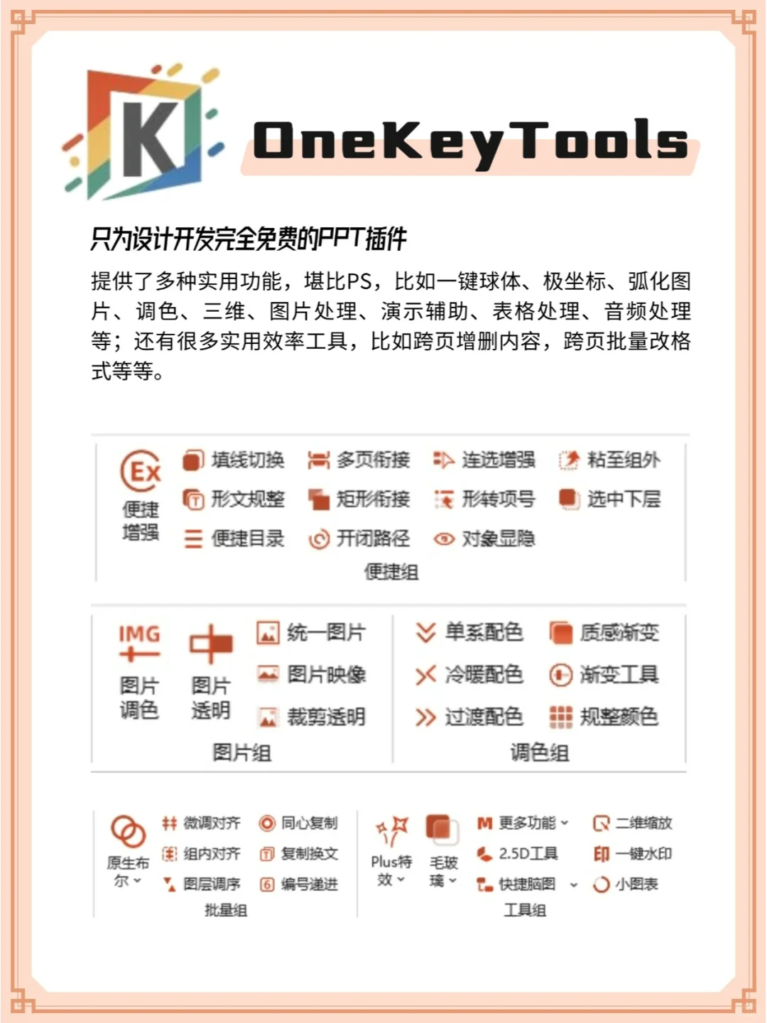 我不允许你不知道的这五个PPT插件