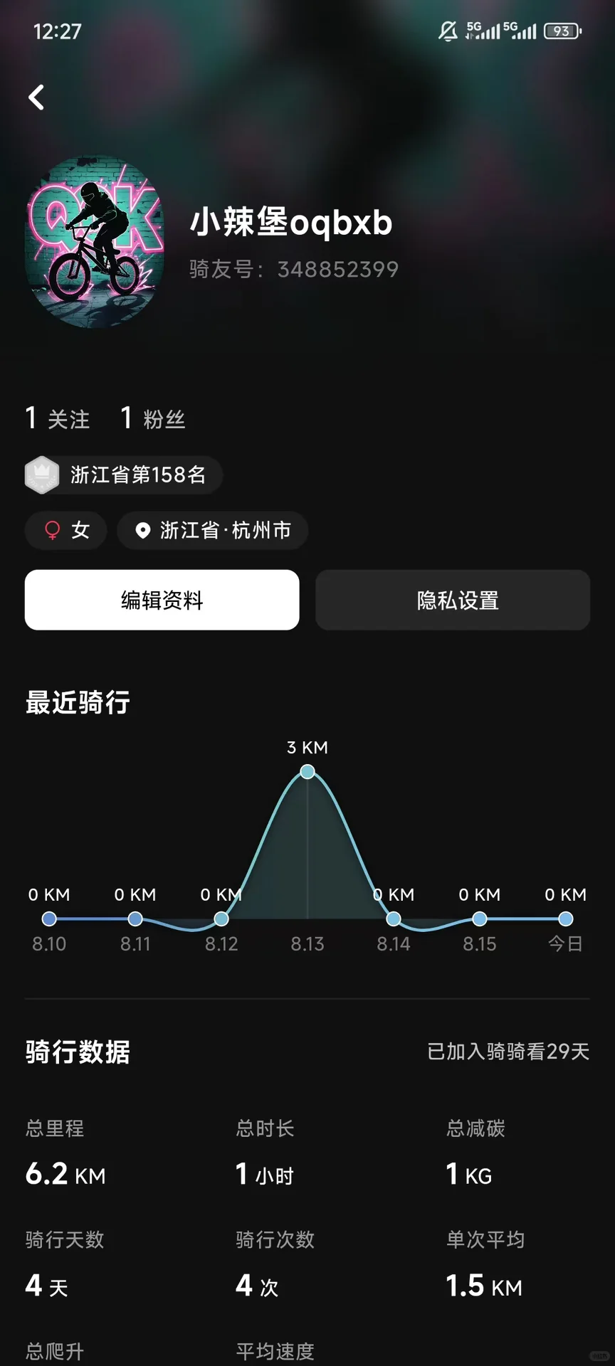 为骑友们开发一个爽的APP安卓版来啦！