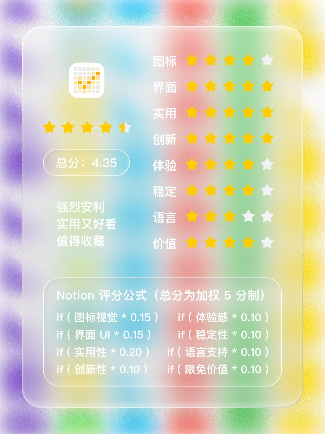 iOS 限免 - 个人习惯追踪器