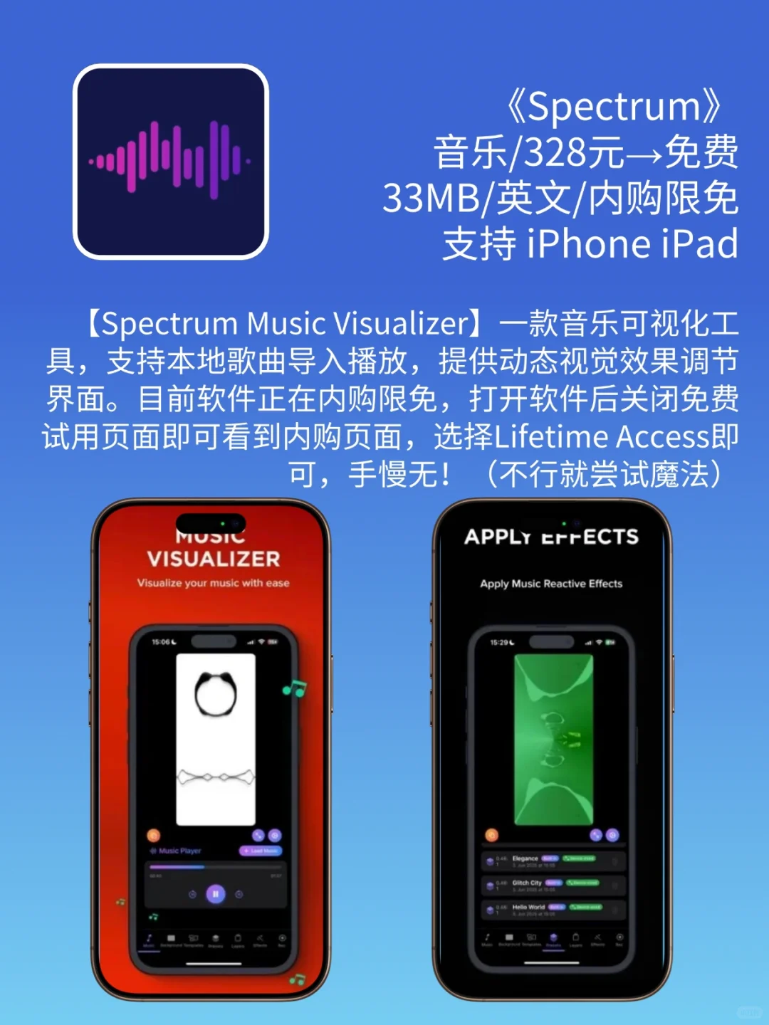 AppStore 精品限免｜¥4188→¥0｜错过等一年❗