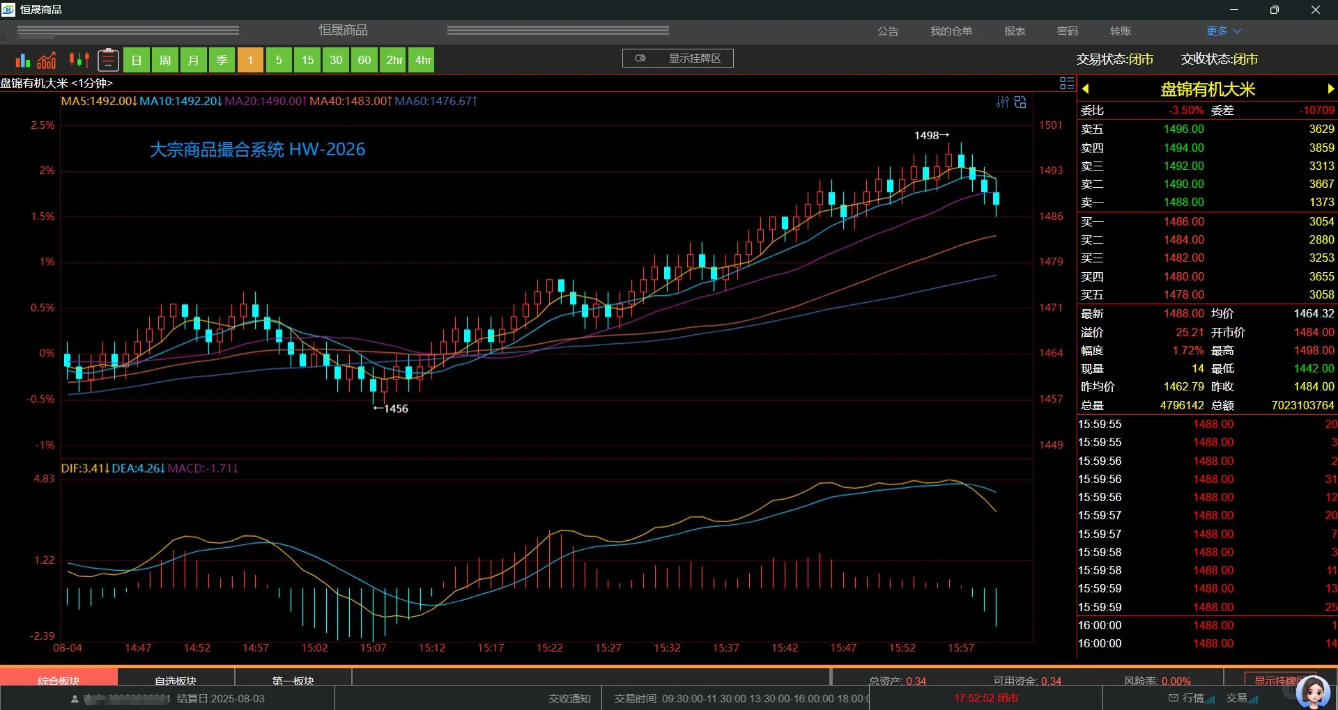 大宗交易撮合源码系统开发