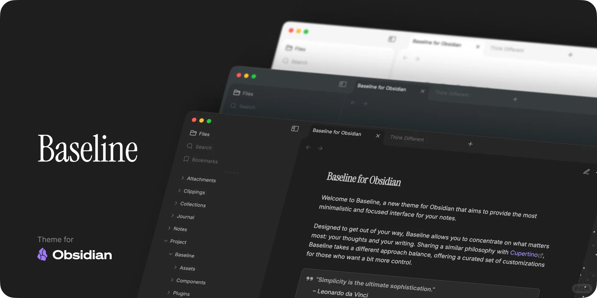 用了5年Obsidian，终于找到心动的主题了