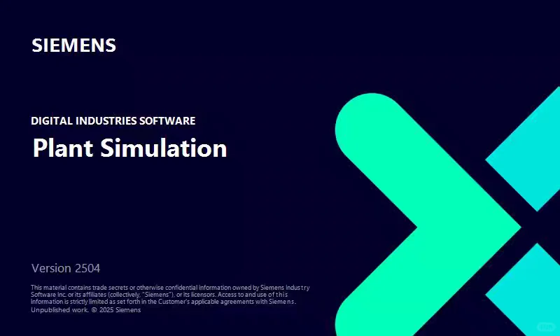 PlantSimulation2504仿真软件最新