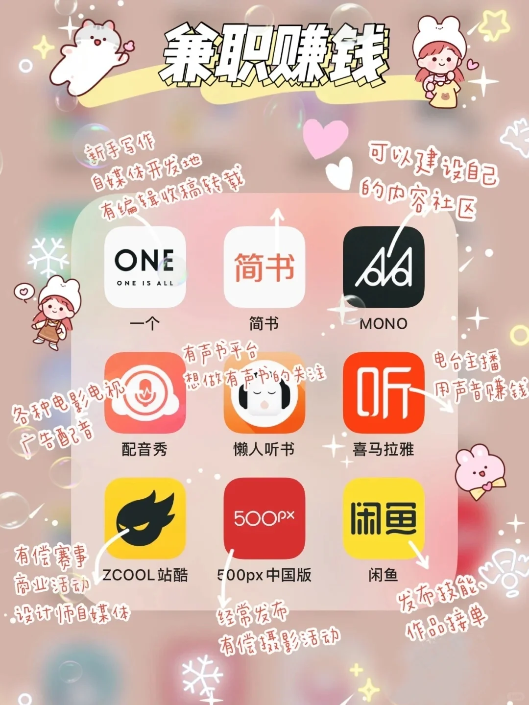 🌈54款超爱的精致的女生APP🌅
