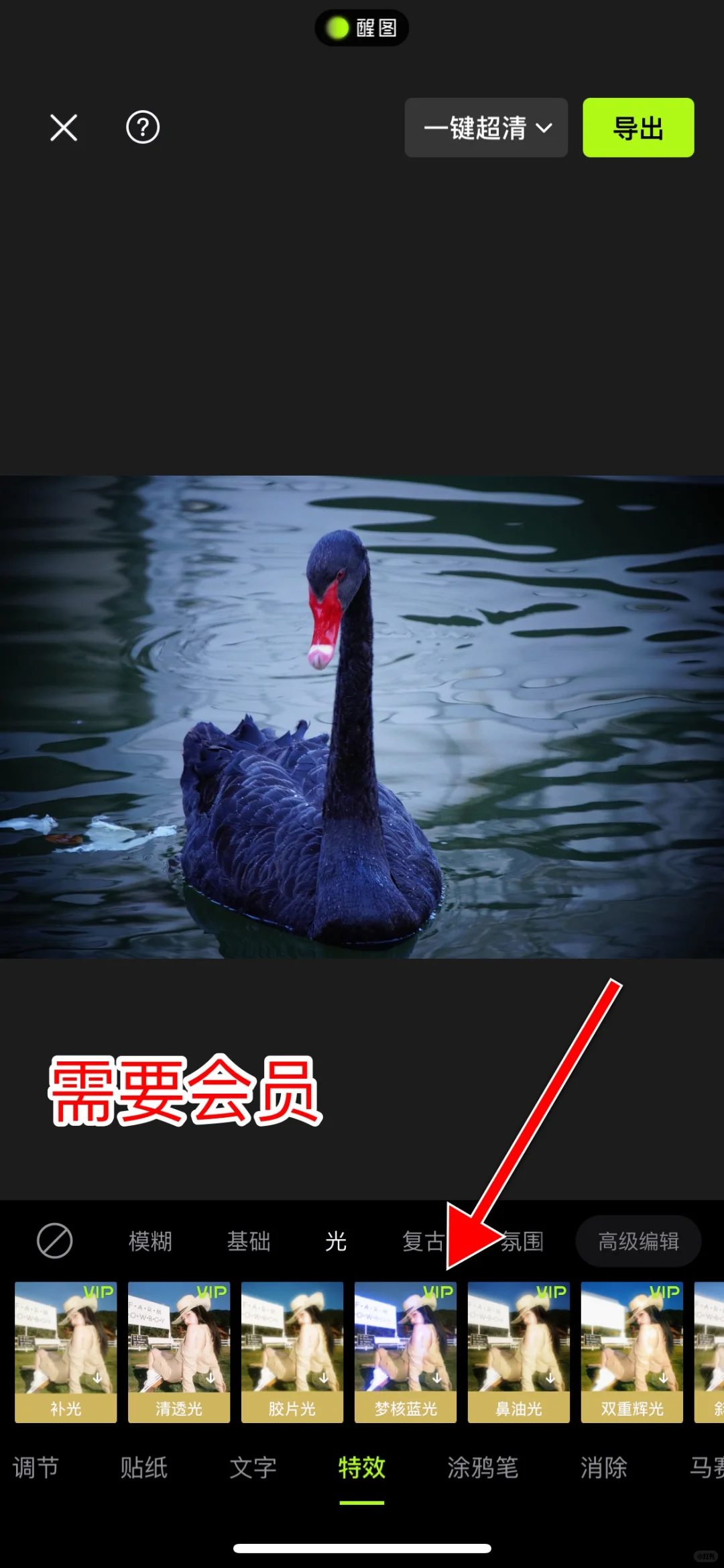 大发现😱，一招解决醒图付费功能！