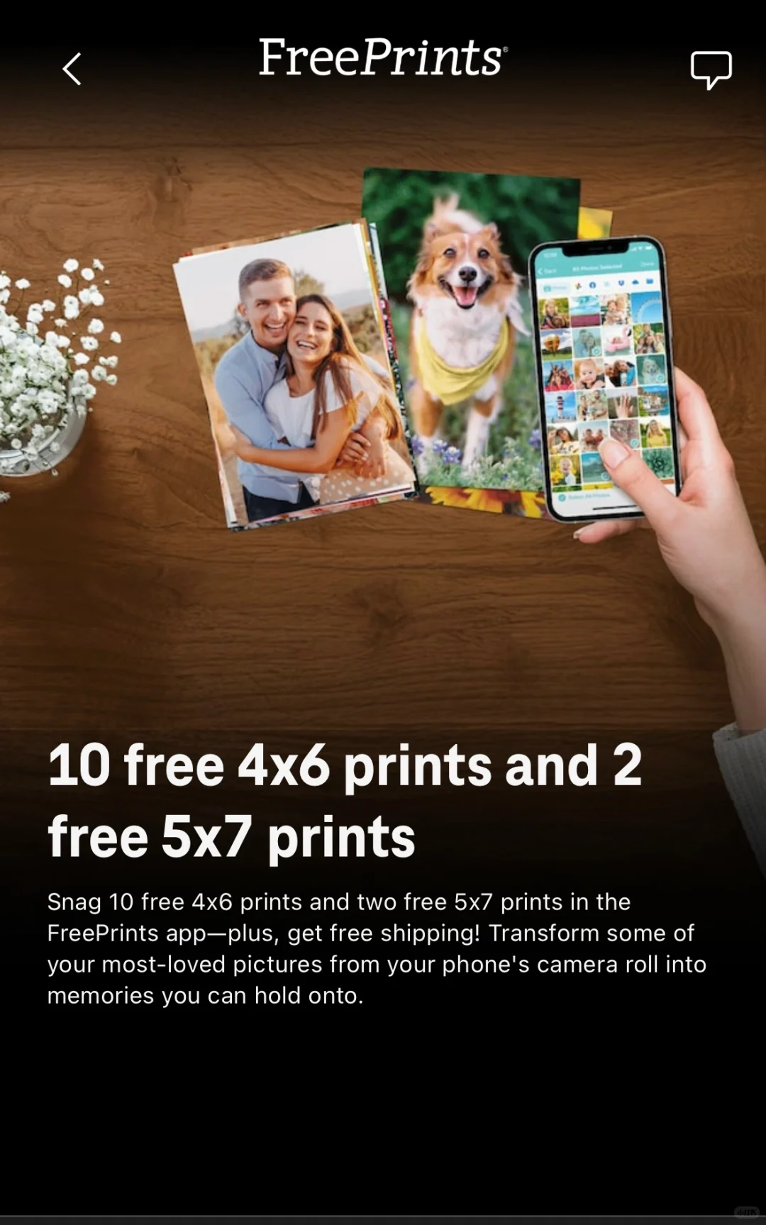 T-Mobile Tuesday🆓APP 10张4X6照片！
