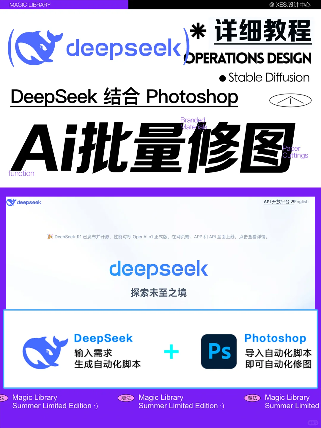 🔥 DeepSeek+PS批量修图杀疯了