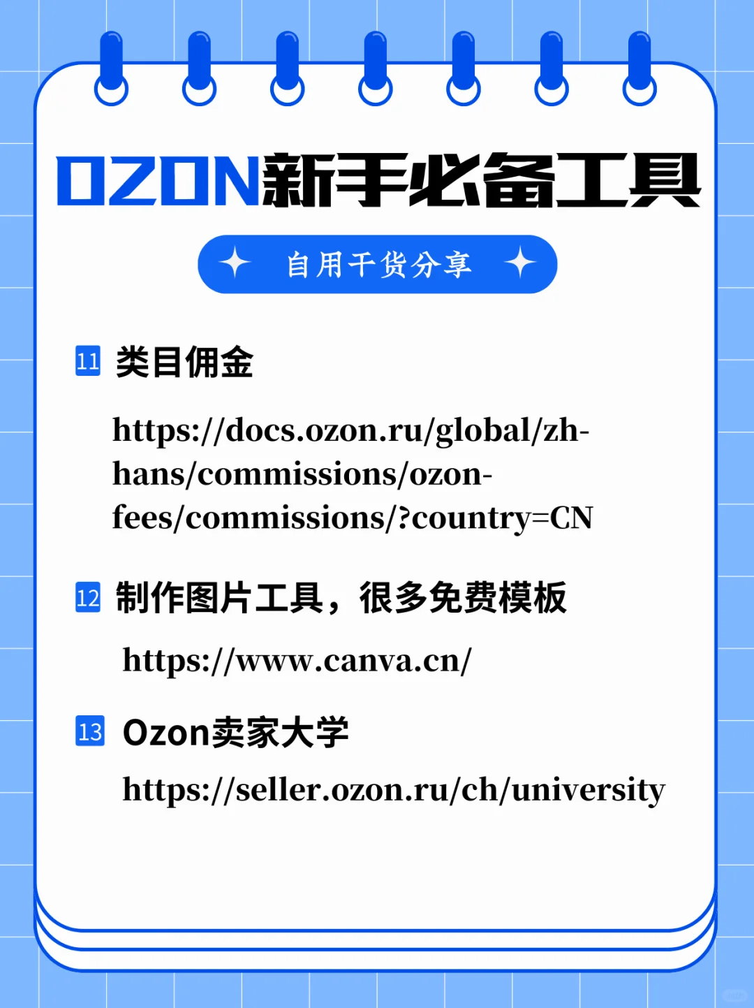 12 个ozon必备工具，效率翻倍！