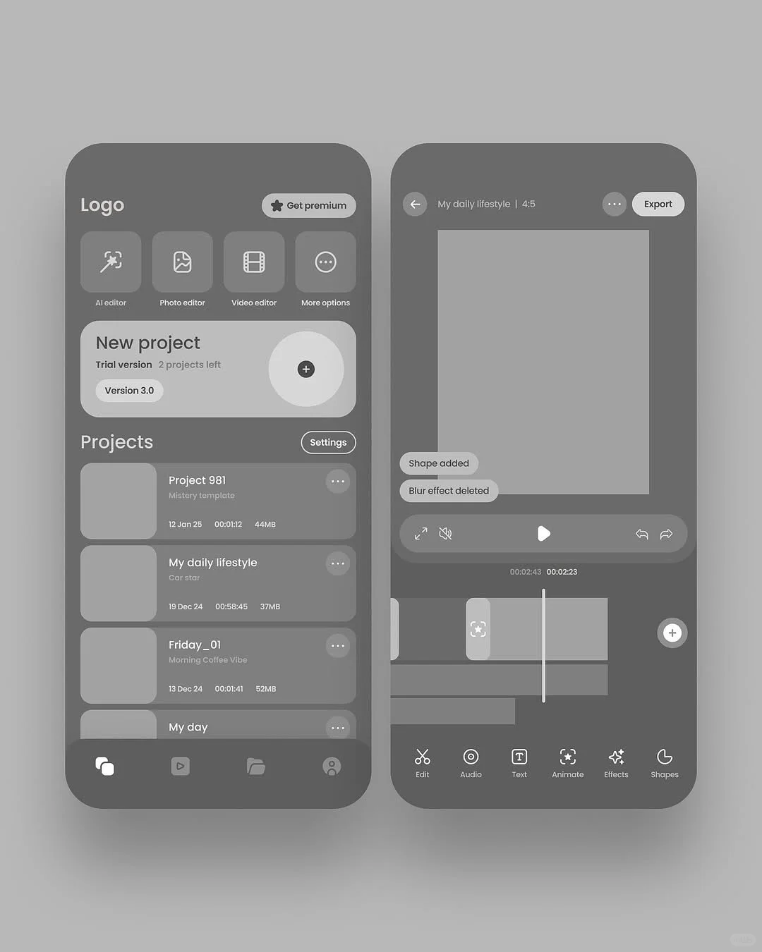 从灰色骨架到质感满满