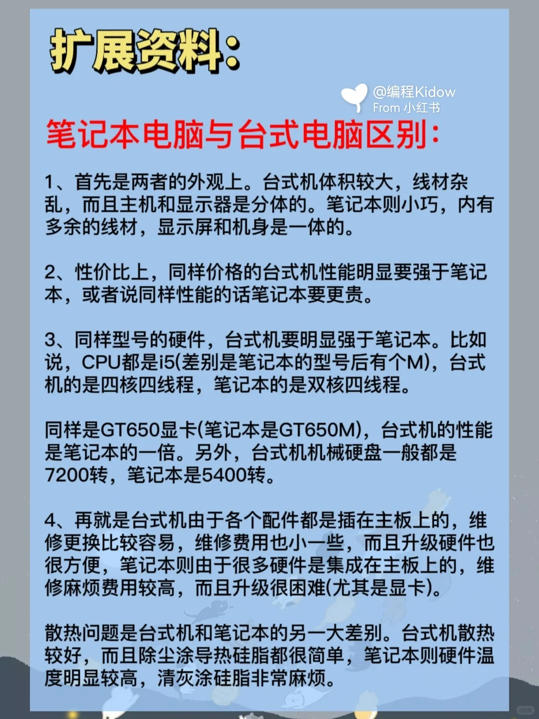 【电脑讲解】电脑基础知识大全❗️